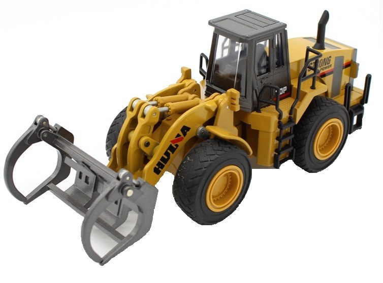 HT/1914--Model z chwytakiem drewna marki H-Toys to doskonale odwzorowany sterowany mechanicznie model wykonany niezwykle precyzyjną metodą DIE CAST. Ten pojazd inżynieryjny wyglądem i funkcjonalnością odzwierciedla prawdziwą maszynę budowlaną. Najnowsza seria