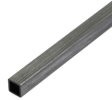 GPX/WPK3020--Węglowy profil kwadratowy o bokach 3x3 mm i kwadratowym otworze wewnętrznym 2x2mm.
