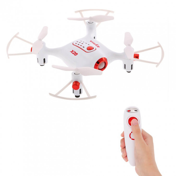 X20-S-WHT--Quadcopter X20-S to doskonały wybór dla wszystkich tych, którzy poszukują modelu przede wszystkim do latania rekreacyjnego. Dostonały dron do nauki sterowania dla początkujących. Lekka konstrukcja i małe rozmiary sprawiają, że można go zabrać ze sobą