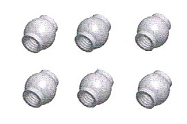 VRX/10480--Ball D 6pcs - 10480