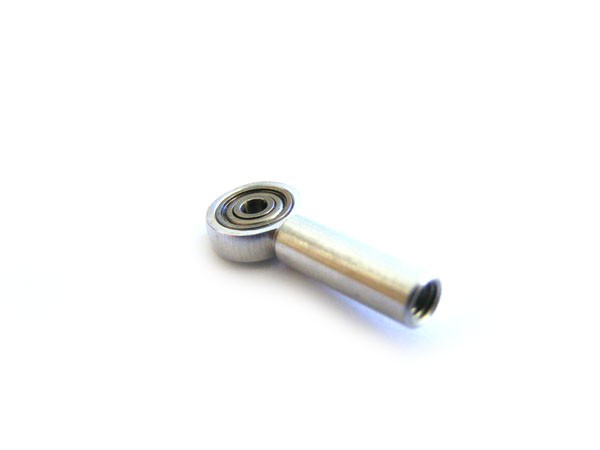 MJ/2284AL--Aluminiowy łącznik z łozyskiem kulkowym M4/?3