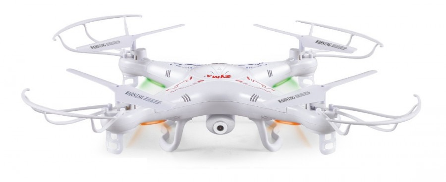X5C--Nowy quadrocopter znanej i renomowanej marki Syma X5C to najlepszy w swojej klasie model wyposażony w kamerę. Model jest dostępny w wersji RTF (gotowy do lotu od razu po wyjęciu z pudełka). Charakterystyka modelu:1. Sterowanie: do przodu / do tyłu, w
