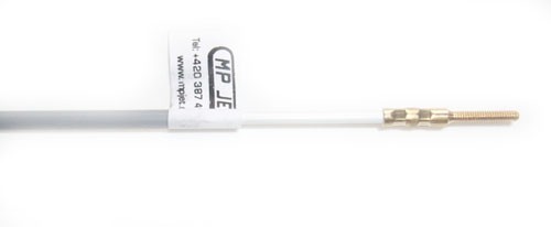 MJ/3154G--Kompletny bowden zakończony nagwintowaną końcówką M3.