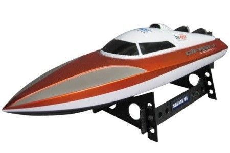 DH/7010--Przedstawiamy motorówkę 7010 renomowanej firmy Double Horse, która specjalizuje się w produkcji zdalnie sterowanych motorówek i helikopterów. Produkty tej firmy charakteryzują się wysoką jakością wykonania oraz bardzo długą żywotnością.  Motorówka zo