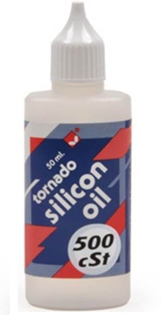 TOR/18150--Olej silikonowy przeznaczony do wypełniania amortyzatorów o gęstości 500 cSt.Poprzez zmianę gęstości/lepkości oleju silikonowego można zmienić szybkość kompresji amortyzatora. Wyższa lepkość (gęstość) powoduje większe odbicie amortyzatora i lepszą ko