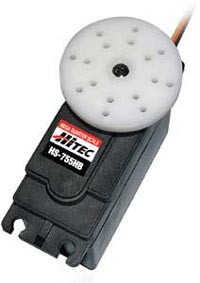 HIT/112756--Serwomechanizm specjalny - 1/4 skala. HS-755MG jest serwomechanizmem bezpośrednio zastępującym bardzo popularny HS-705MG. Wyposażony jest w metalowe przełożenia i podwójne łożyska kulkowe. Oferuje większy moment obrotowy i lepsze osiągi. Metalowe prz