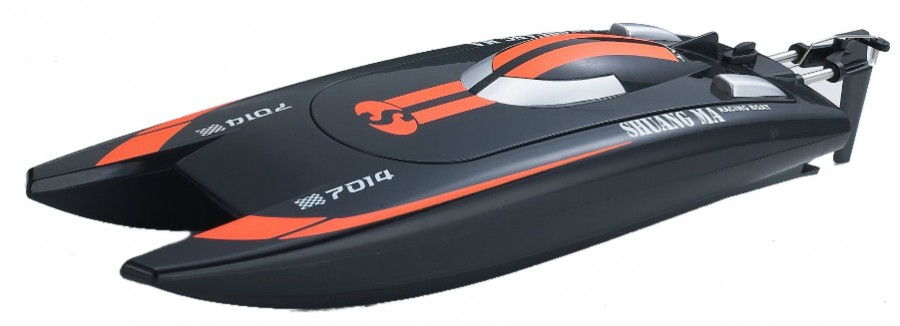 DH/7014-ORG--Miło nam przedstawić nowość roku 2015 spod szyldu firmy Double Horse - model 7014 to łódź motorowa mierzącą 34cm długości!Model wykonano z wysokiej jakości materiałów oraz metalowych elementów przeniesienia napędu. Na szczególną uwagę zasługuje bardz