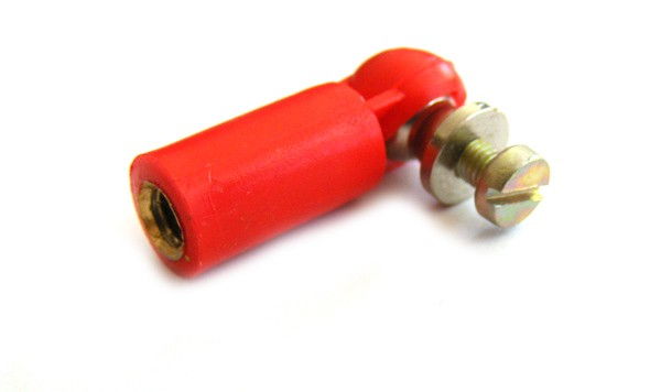 GPX/S12--Snap kulowy ze śrubą M3 wraz z nagwintowaną tuleją na popychacz M4.