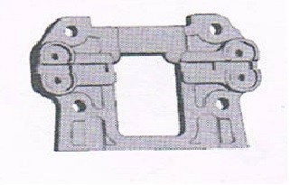 VRX/RH5006--Front lower suspencion support plate