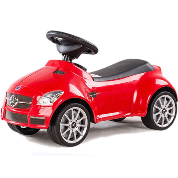 RAS/82300-RED--Prezentujemy jeździk w stylu Mercedes-Benz SLK55. Model przeznaczony jest dla najmłodszych kierowców. Pojazd jest napędzany siłą własnych nóg. Jest to idealny prezent dla dzieci - fascynatów motoryzacji. Znacznie wspomaga naukę chodzenia u maluchów. 