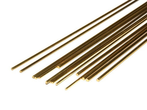 GPX/MP0001--Pręt mosiężny - 1mm Długość: 1000mm Średnica: 1mm