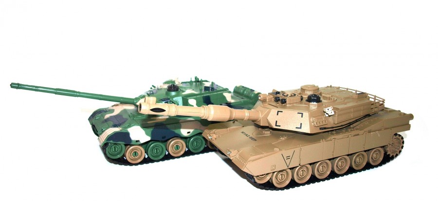 ZG/99829--The set of tanks fighting each other - Chinese Type 96 and American M1A2
