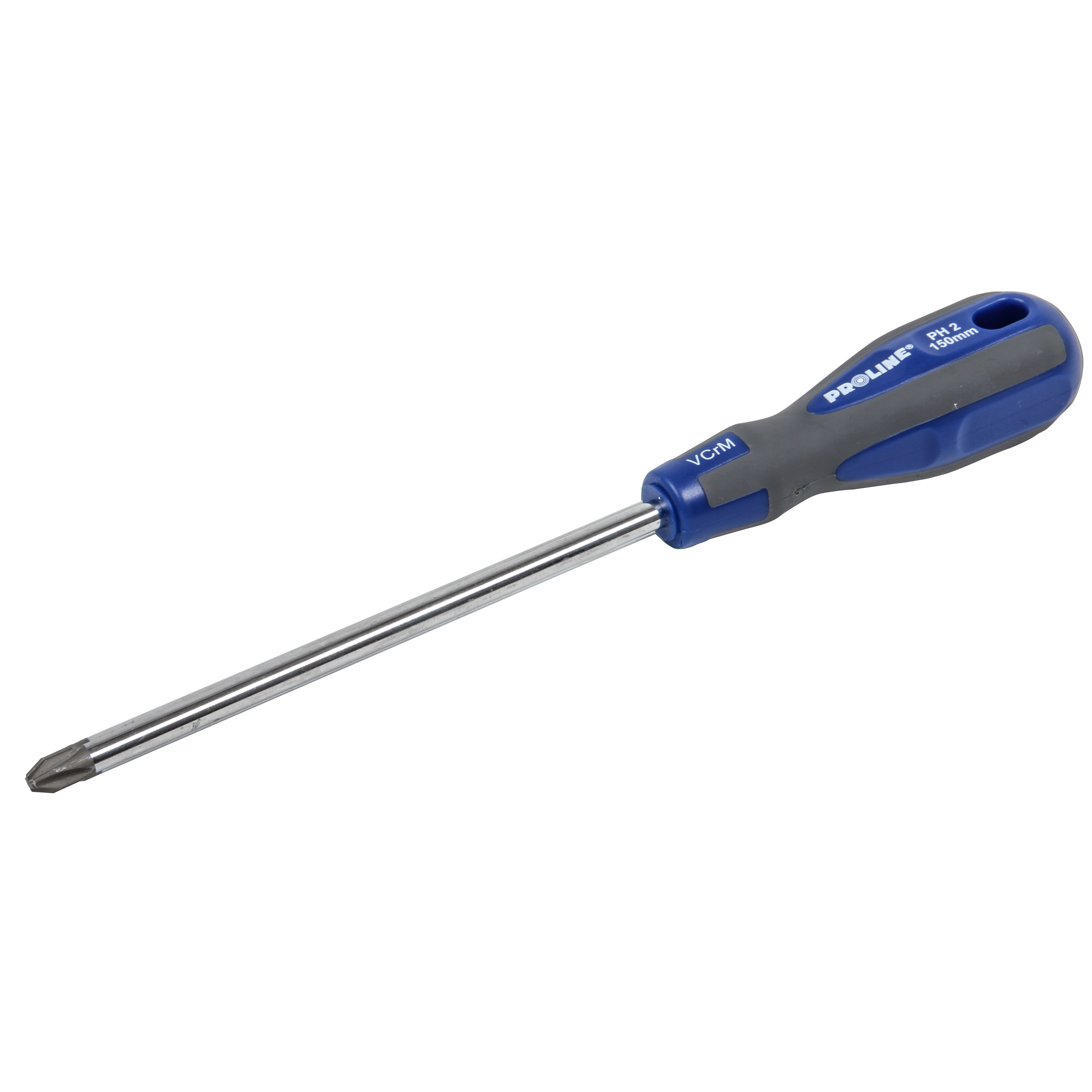 10080--10080 Wkrętak SOFT TOUCH krzyżowy PH000x63mm, ProlineWkrętaki Proline SOFT TOUCH są to profesjonalne śrubokręty wykonane z bardzo wytrzymałej stali chromowo-wanadowo-molibdenowej zwiększającej odporność na ścieranie i trwałość grota. Rękojeść wkrętak