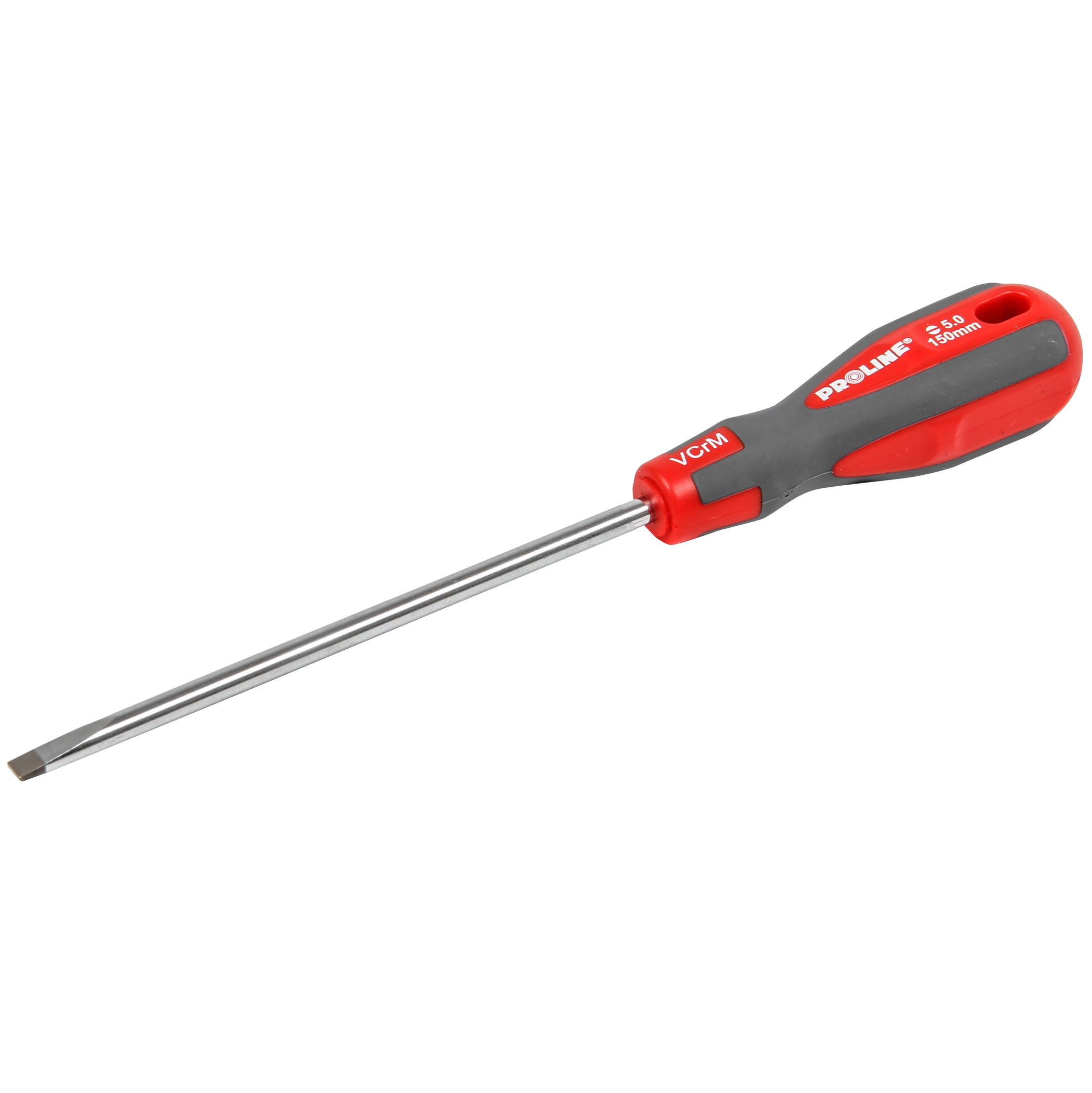 10112--10112 Wkrętak SOFT TOUCH płaski 9.5x200mm, ProlineWkrętaki Proline SOFT TOUCH są to profesjonalne śrubokręty wykonane z bardzo wytrzymałej stali chromowo-wanadowo-molibdenowej zwiększającej odporność na ścieranie i trwałość grota. Rękojeść wkrętaka p