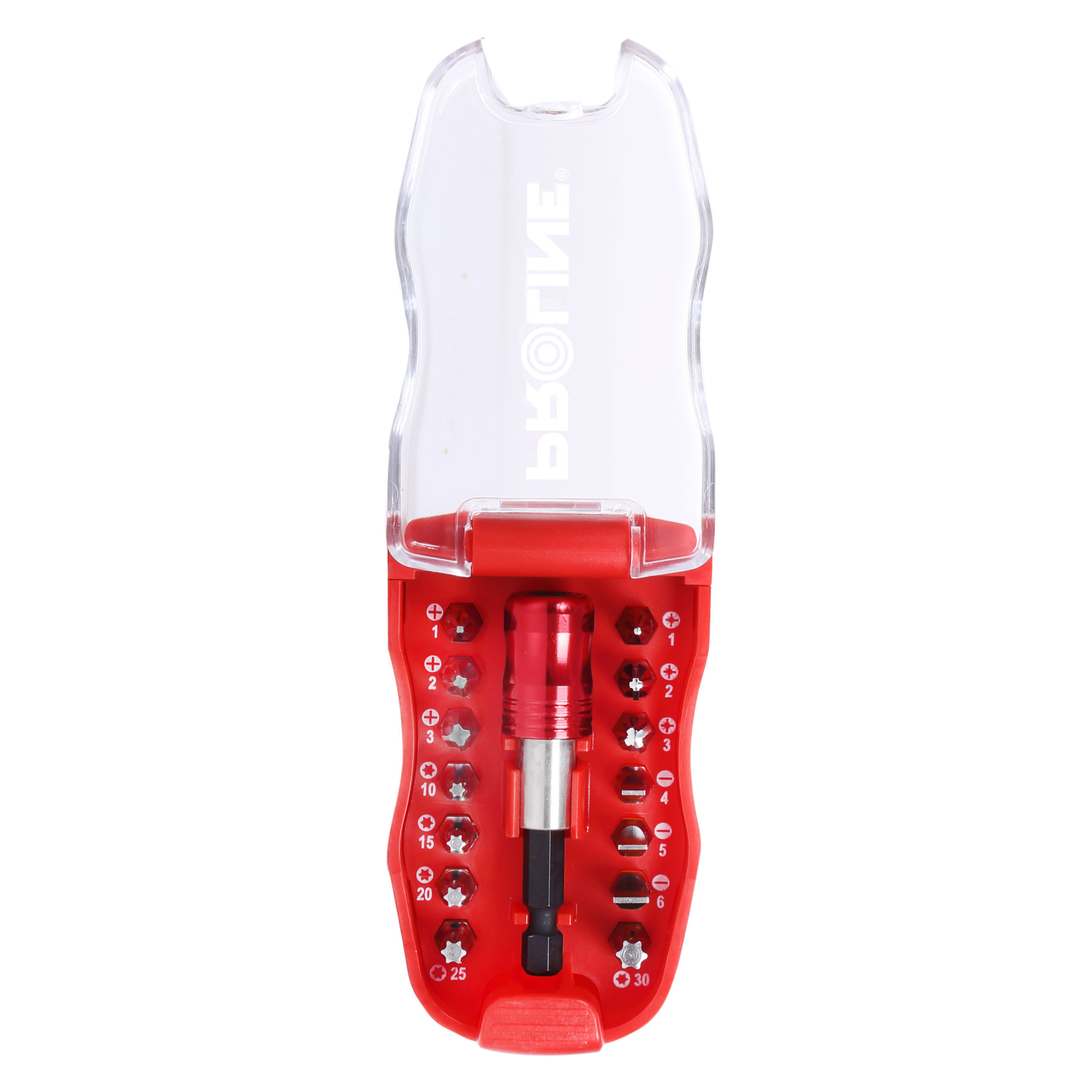 10704--Zestaw końcówek z uchwytem, 15szt. proline