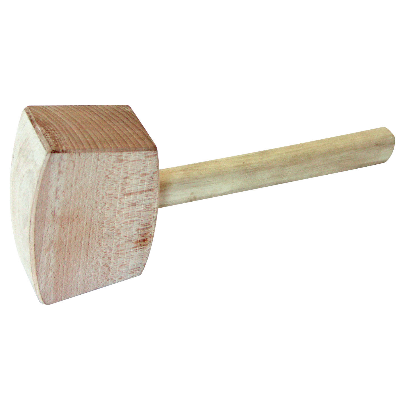 12011--Młotek drewniany stolarski kwadratowy 500g