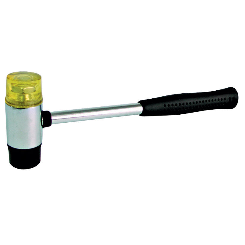 12035--Młotek blacharski - obuch fi 35mm, końc. plastik i guma