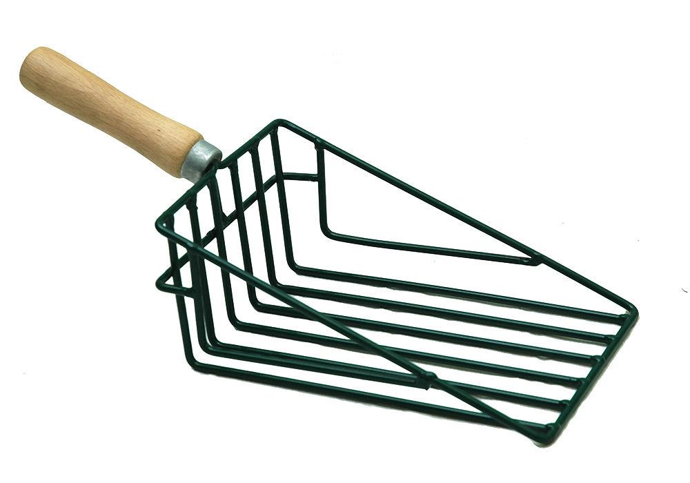 12279--Szufelka do warzyw szer.150mm z trzonkiem drewnianym