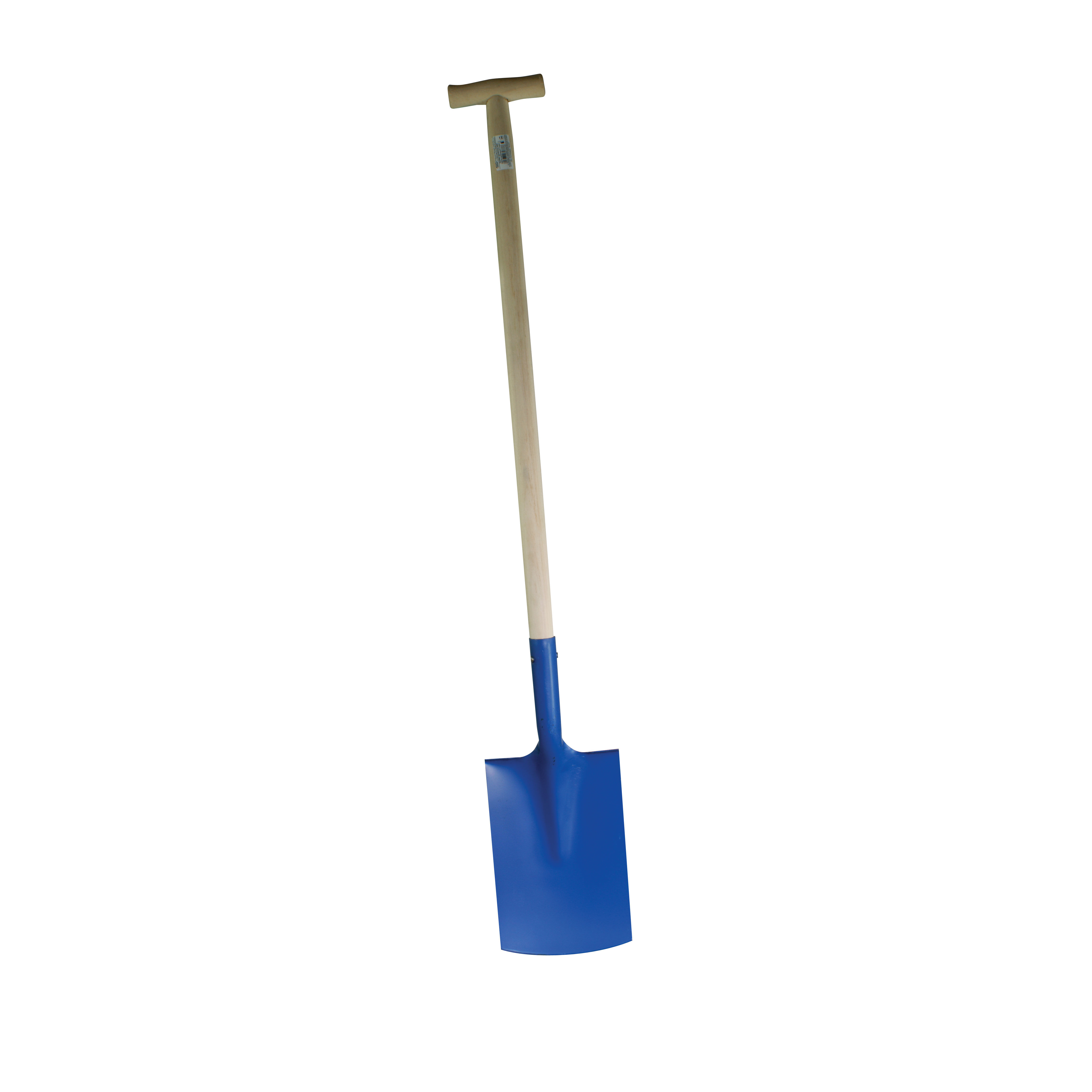 12358--12358 Szpadel prosty 180x270 mm, JucoSpecyfikacja:Lekka konstrukcja bez nitowaniaTwardość ostrza 32 +/- 2 HRCDługość trzonka 900mmRozmiar szpadla: 180 x 270mm