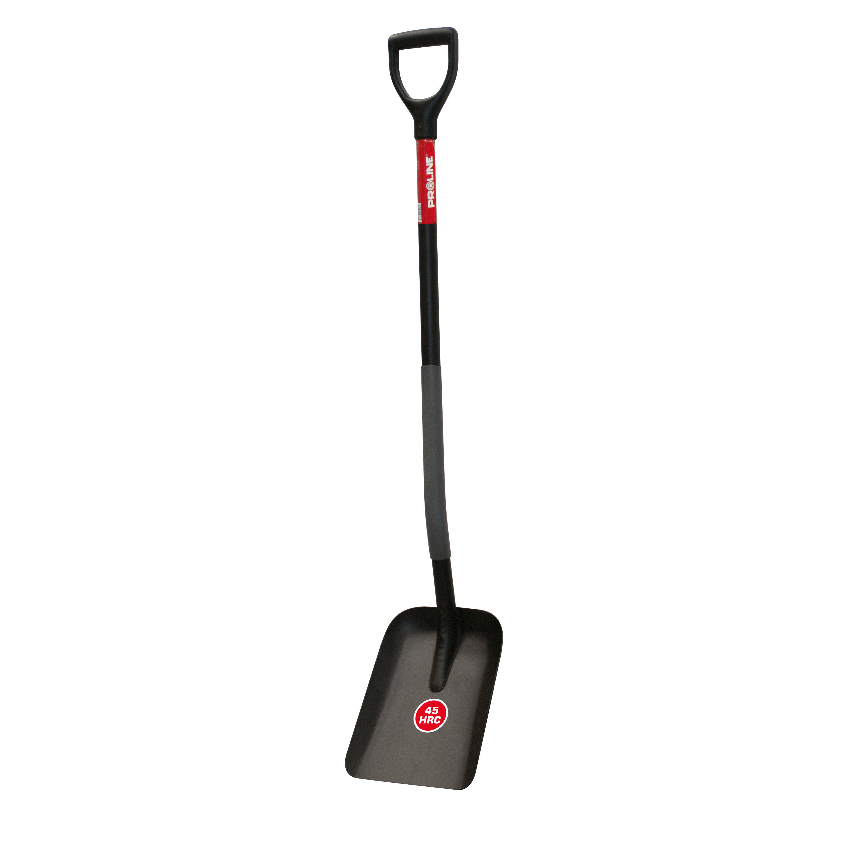 12373--12373 Łopata do piasku z metalowym trzonkiem 125cm, ProlineHartowanaTrzon powlekany tworzywem sztucznym45 HRCRozmiar: 1250x230x320 mm
