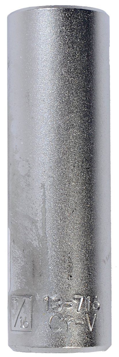 137161--Nasadka calowa długa 1/2" 12 pkt 11/16" mat