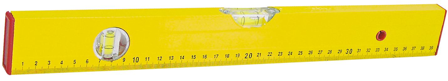 15104--Specyfikacja:Korpus aluminiowy poziomicySkala na ściance poziomicy