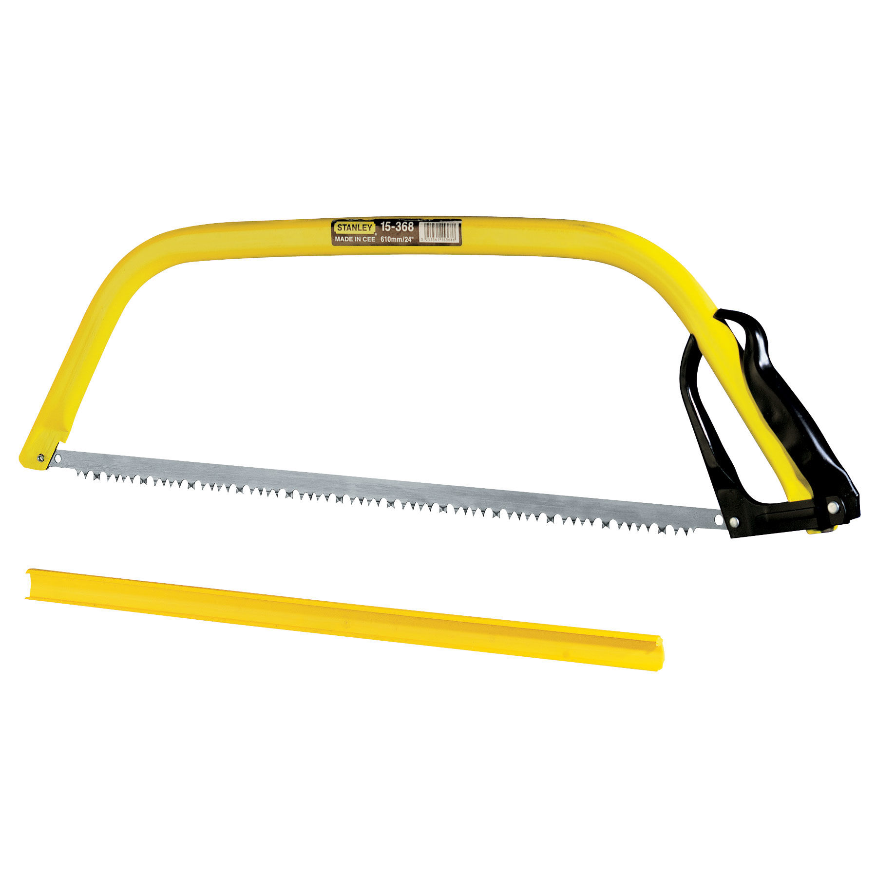 153681--153681 Piła kabłąkowa 610mm do mokrego drewna [L], Stanley 15-368Piły Stanley to szeroka gama narzędzi przeznaczonych do r&amp;oacute;żnego typu cięć ogrodowych. Piły kabłąkowe przeznaczone są do cięcia konar&amp;oacute;w i grubych gałęzi. Uz