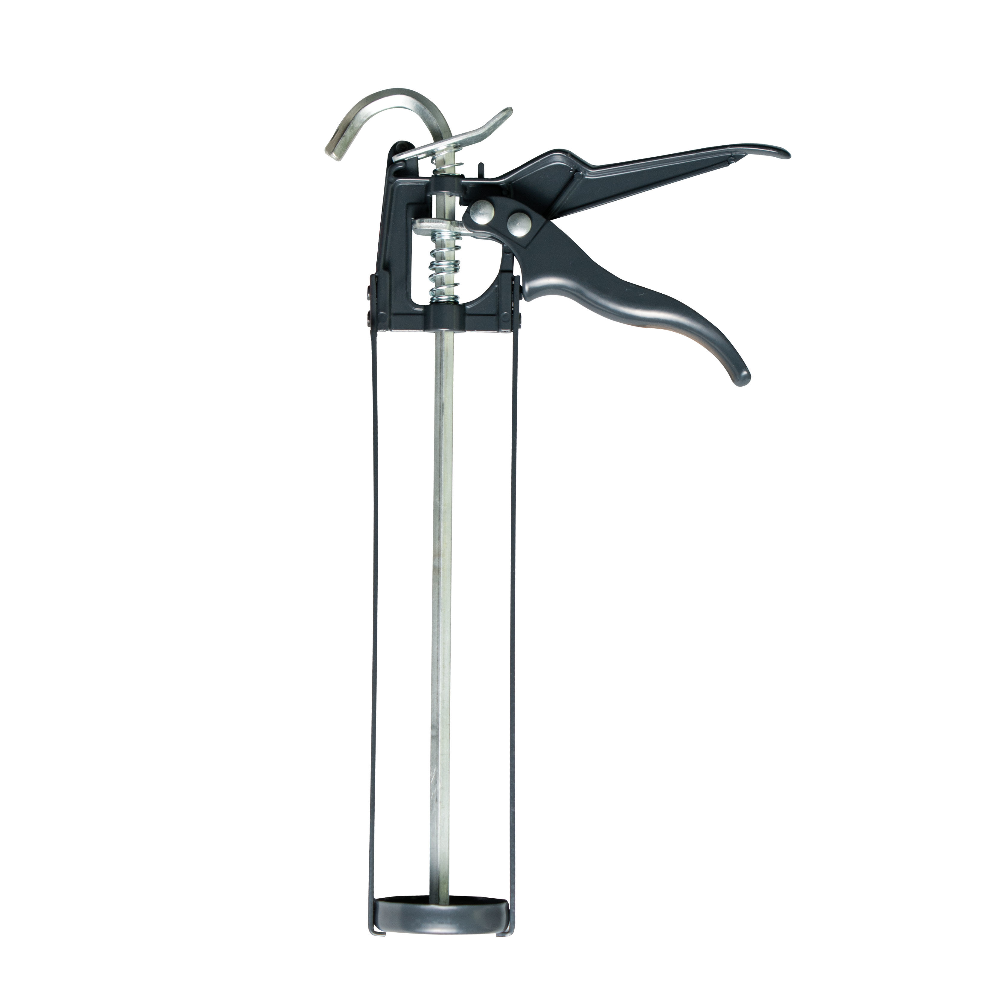 18003--18003 Wyciskacz do tub 225mm ramowy, ProlineSpecyfikacja:Ramkę pistoletu do silikonu wykonano z grubego płaskownika stalowego 2,5mmCiężar: 410gDługość: 340mm