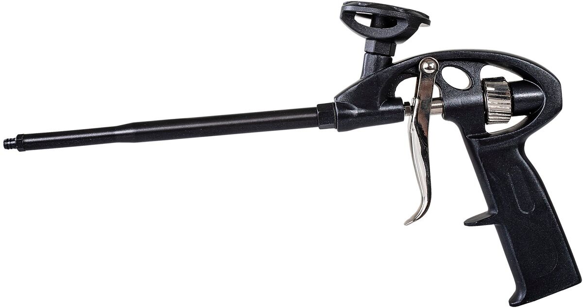 18022--Pistolet do pianki montażowej 340mm teflonowany Proline HD 18022Charakterystyka:Znajduje zastosowanie w budownictwie oraz w pracach izolacyjnych i wykończeniowych.Pistolet przyda się w robieniu wszelkich uszczelnień, osadzania okien, drzwi i parapet&