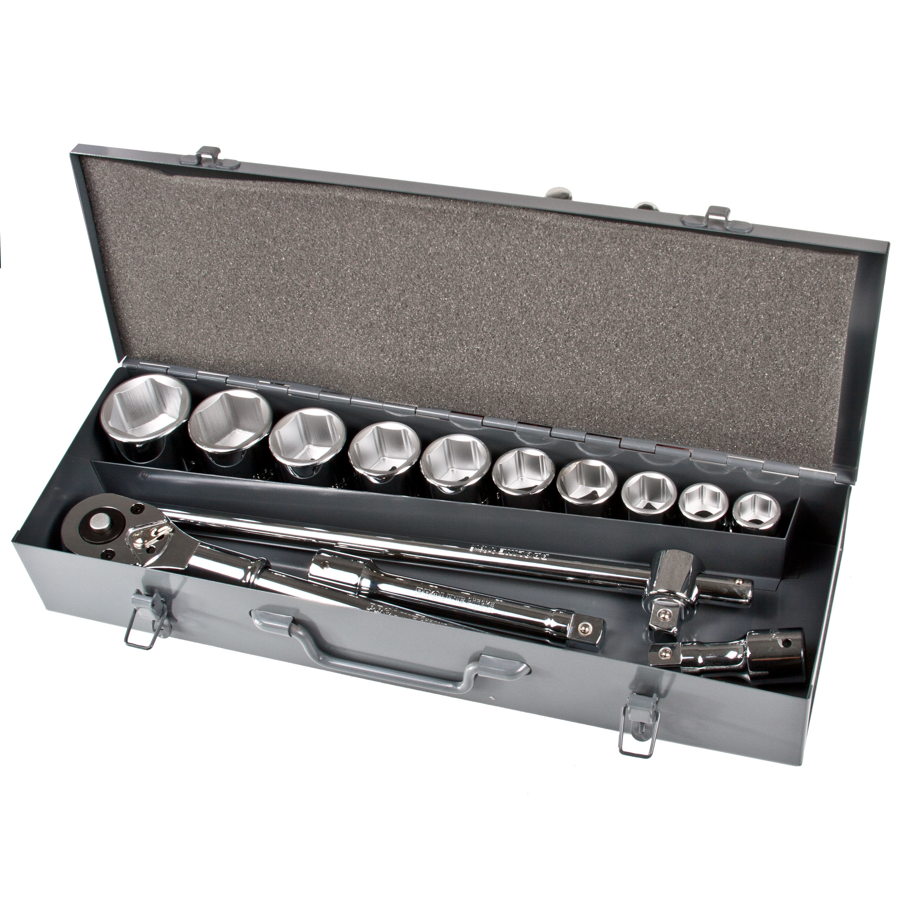 18804--Zestaw 14 szt nasadek cv 3/4",  22-50mm  proline