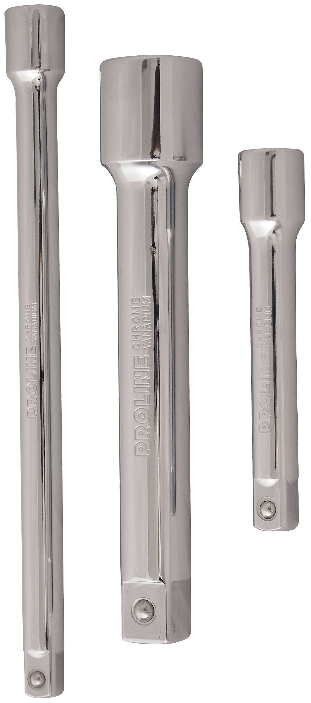 18872--18872 Przedłużka CRV 3/4 cala, 200 mmOpis:Umożliwia działanie w trudno dostępnych miejscach. Wykonana z wytrzymałej na skręcanie i pęknięcia stali chromowo-wanadowej. Wyposażona w kulkę blokującą i ustalającą nasadkę podczas pracy. Pokrętło z jednej 