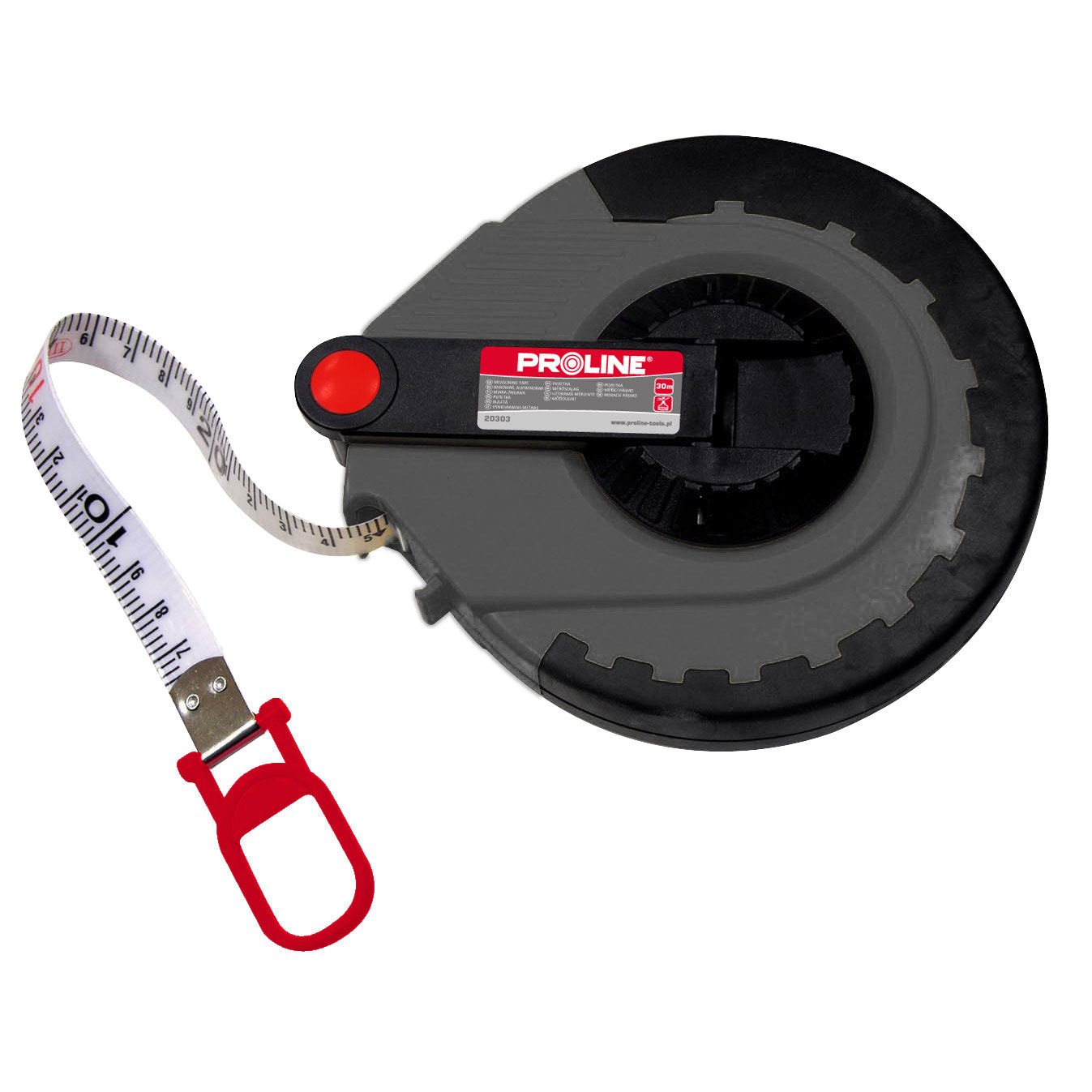 20302--Taśma miernicza z wł&amp;oacute;kna szklanego 20m - 20302Wytrzymałość na rozciąganie do 200 kg.Długość: 20m