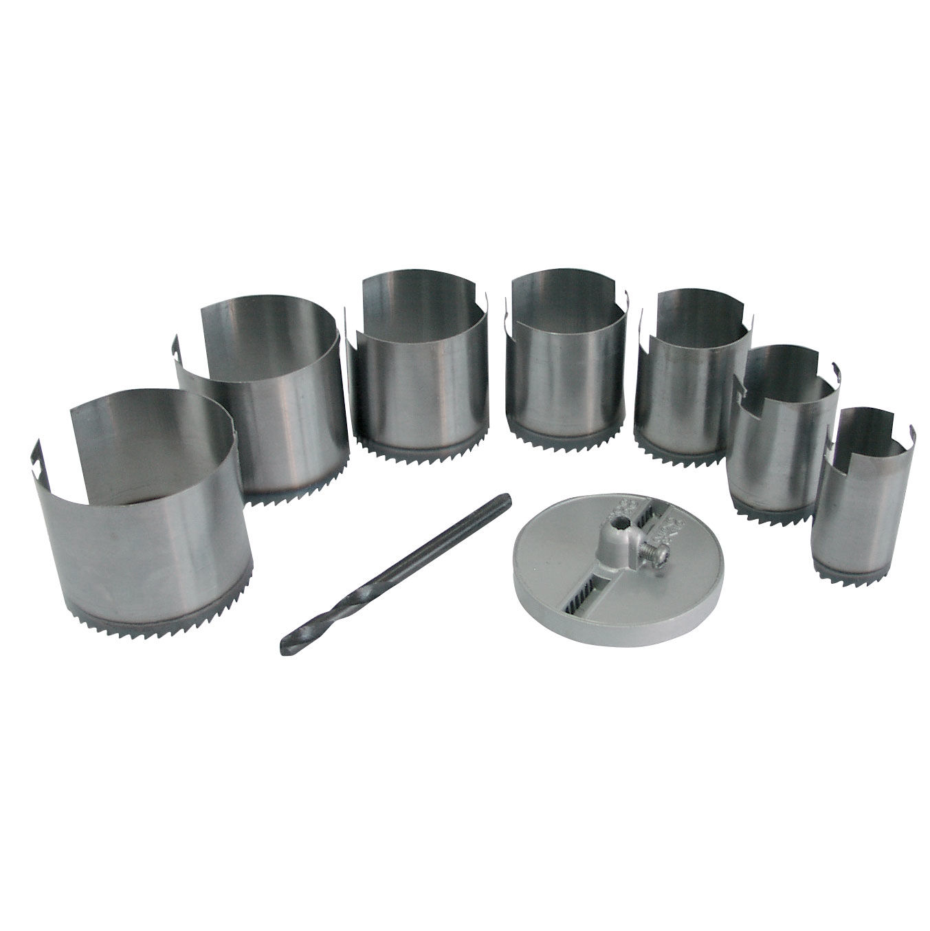 26405--Otwornica 2" 26-63mm, hartowane zęby - 7 części