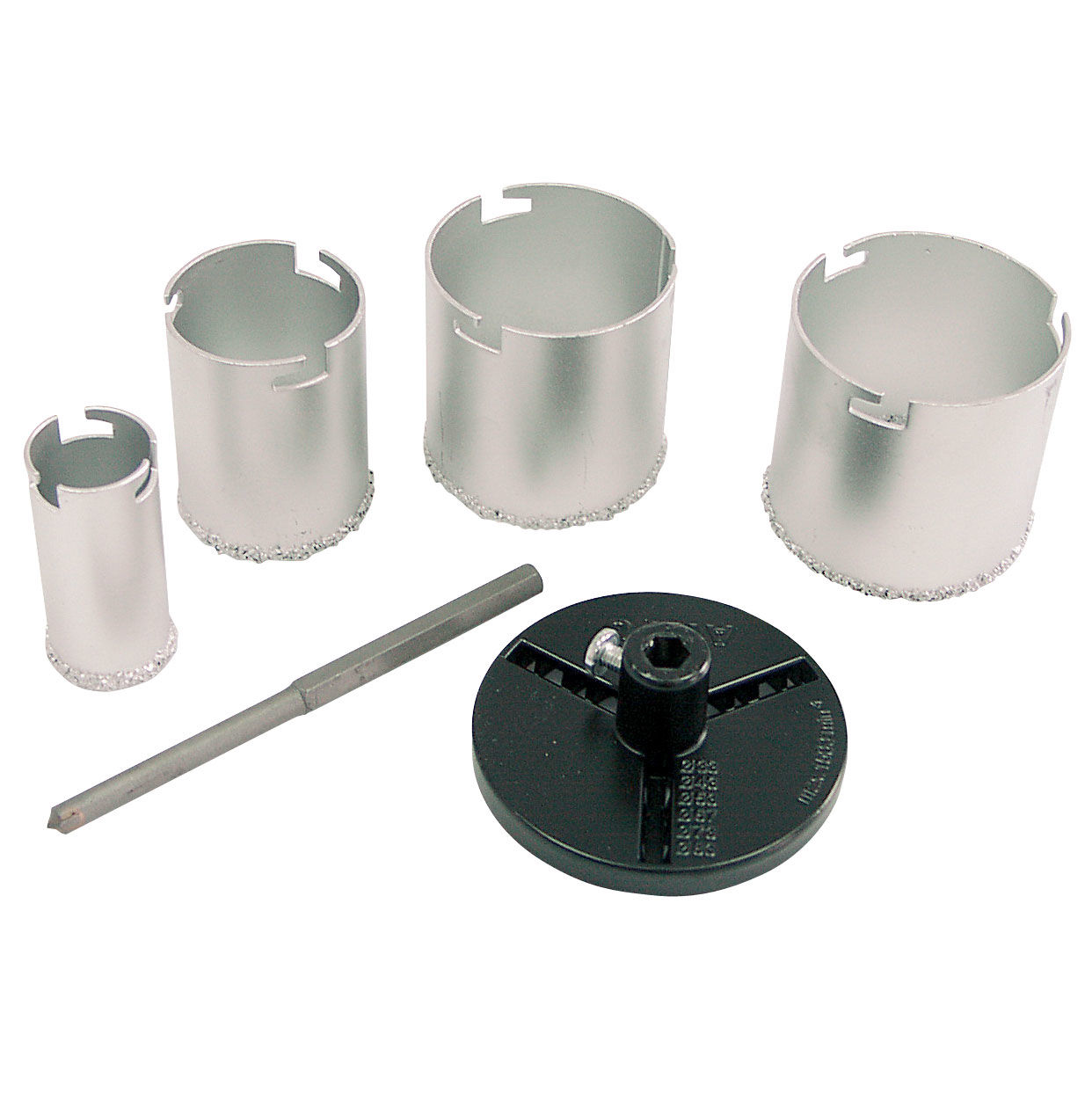 26426--Zestaw otwornic koronkowych wolframowych, 6 element&amp;oacute;w Profix 26426. Markowe otwornice niemieckiej firmy Artu Werkzeuge. Otwornice pokryte spiekiem wolframu zapewniają łatwe wiercenie otwor&amp;oacute;w w większości materiał&amp