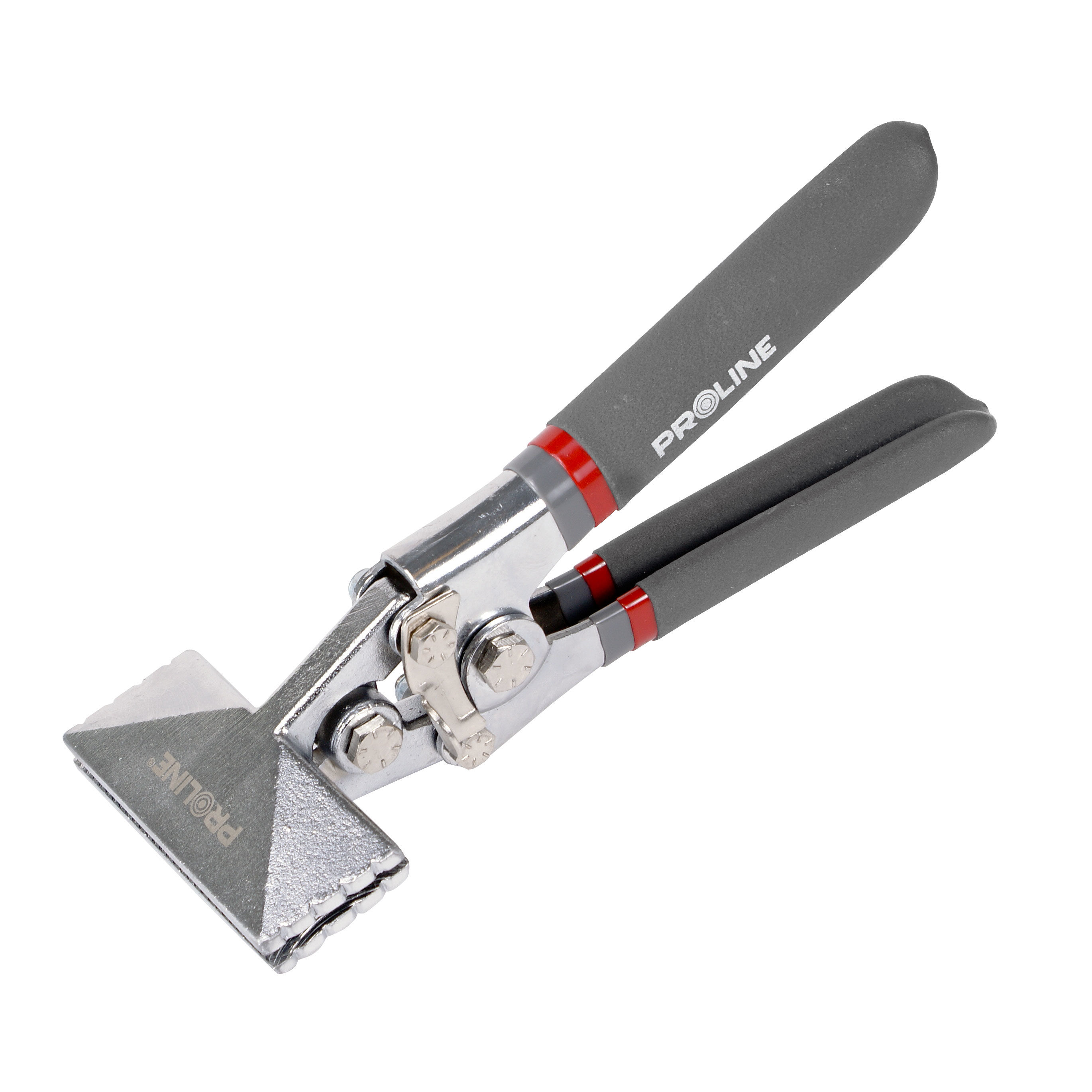 28381--Specyfikacja:Szczęki płaskie hartowane, karbowane od strony wewnętrznejRozmiar szczęk 80 x 35 mmDługość 210 mmTr&amp;oacute;jwarstwowa, antypoślizgowa rękojeść