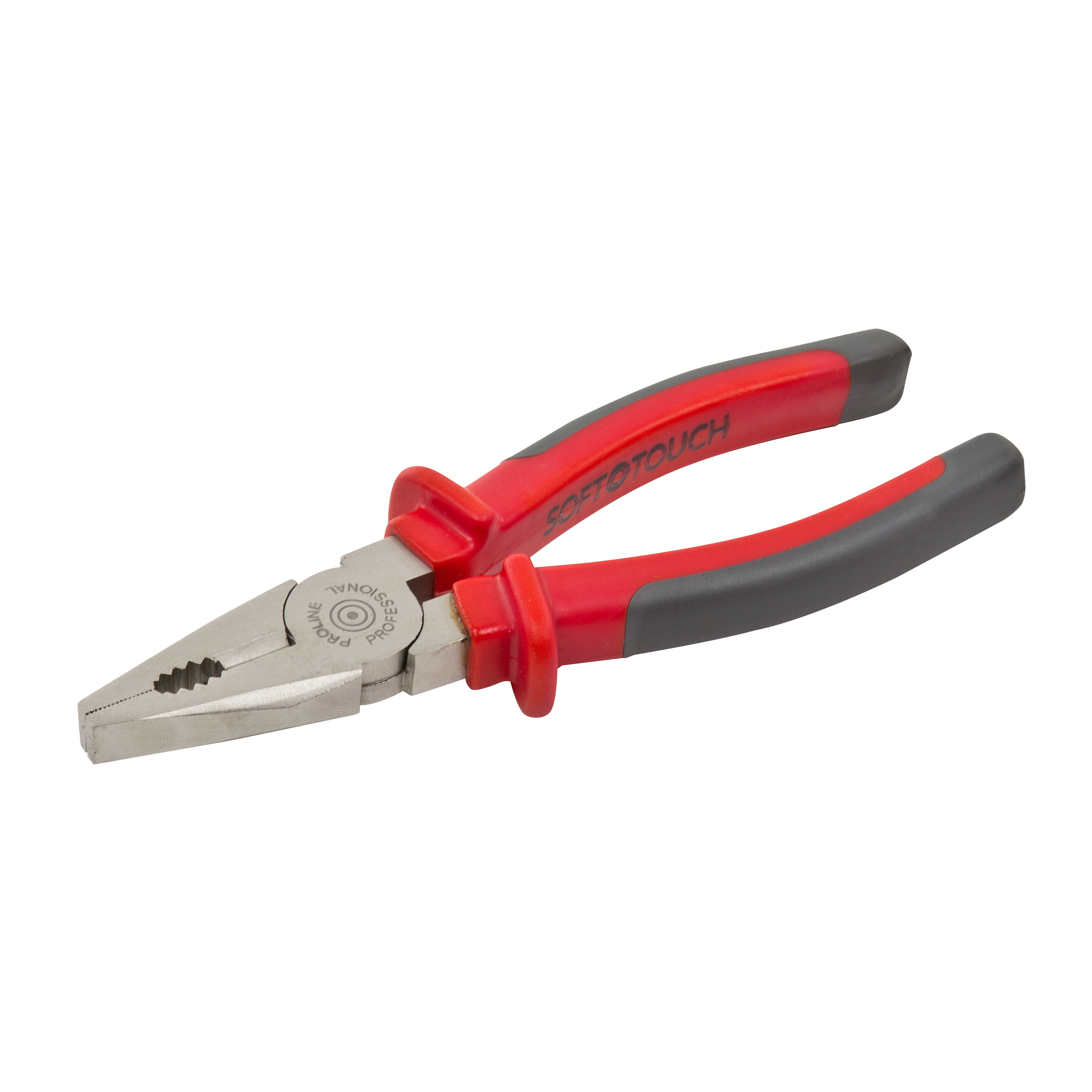 28701--28701 Szczypce uniwersalne 180mmSzczypce uniwersalne (kombinerki) kute z wysokogatunkowej stali narzędziowej - hartowane i satynowaneNasadki ergonomiczne z PCV z nakładką z miękkiego antypoślizgowego tworzywa