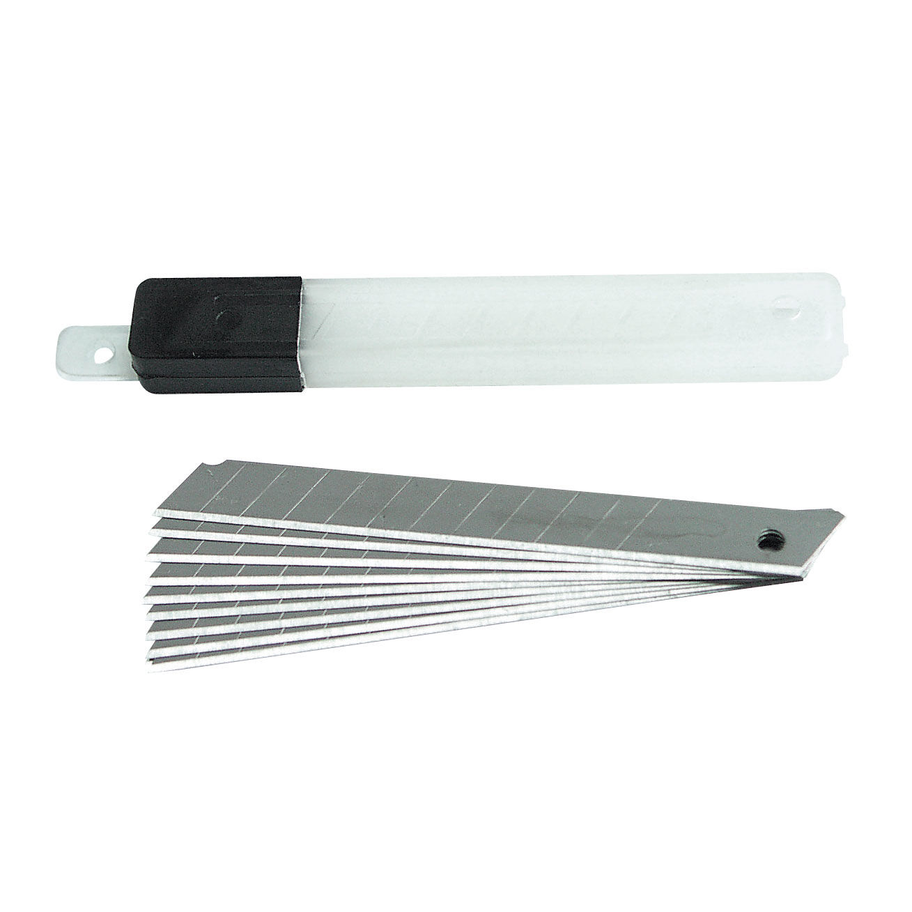 31018H--Ostrze wymienne 18mm opakowanie 10 szt. dozownik plastikowy