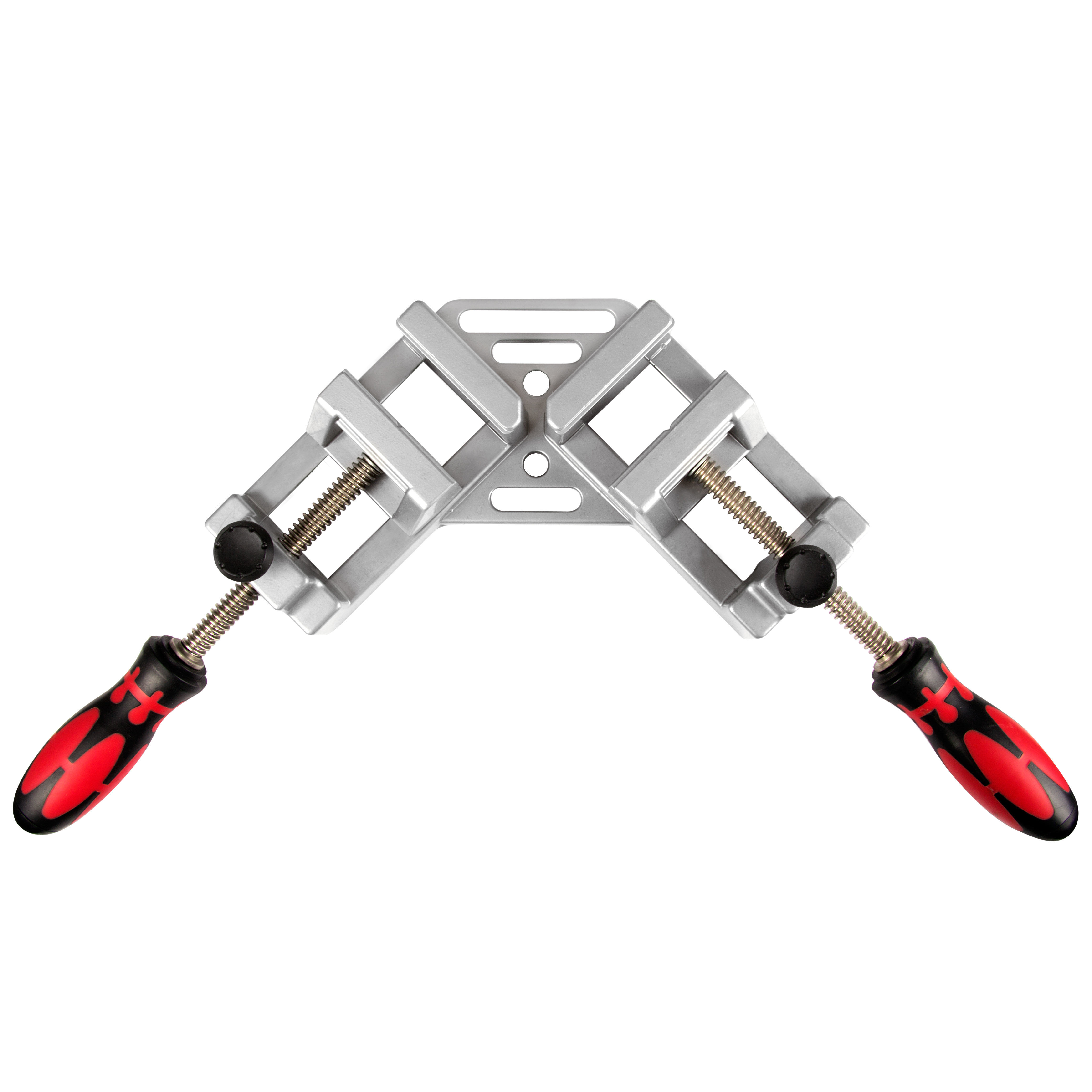 31383--31383 Imadło maszynowe kątowe 68x65 mm ProlineWykonane z wysokiej jakości stopu aluminiumSkładane, dwukomponentowe rękojeści umożliwiające zwiększenie momentu dokręcaniaPrzyciski zamontowane w obudowie do szybkiego zwalniania zacisk&amp;oacute;wG