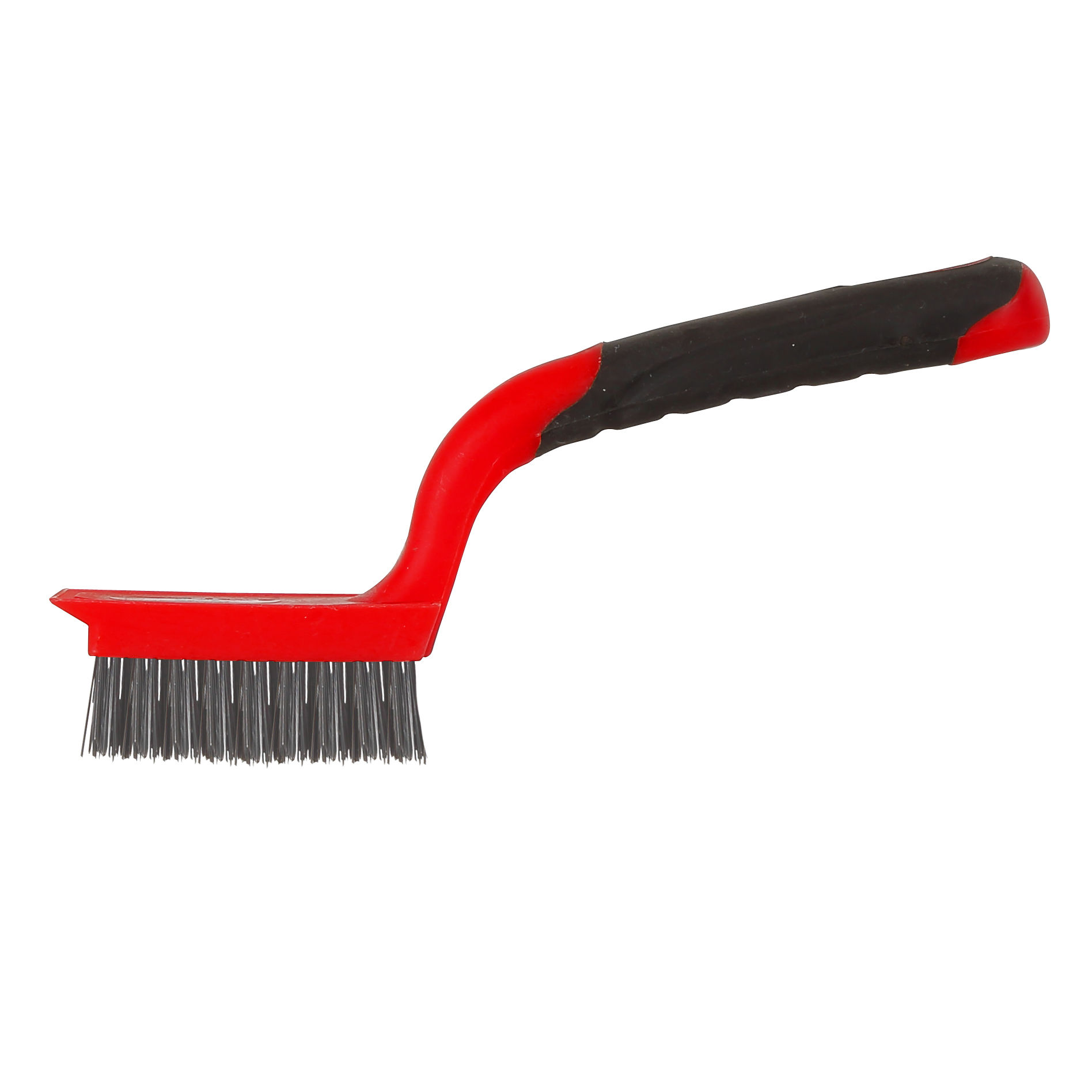 32615--Szczotka druciana - stal, 5x11 rzędów, 180mm, proline