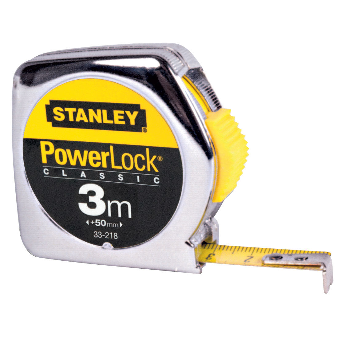 332180--332180 MIARA 3M/12,7MM POWERLOCK, OBUDOWA METALOWA [K]Specyfikacja:Miara zwijana StanleyObudowa metalowaTaśma pokryta folią MYLAR, kt&amp;oacute;ra 10-ciokrotnie przedłuża trwałość podziałkiZaczep mierniczy na taśmie umożliwia dokładny pomiar wew