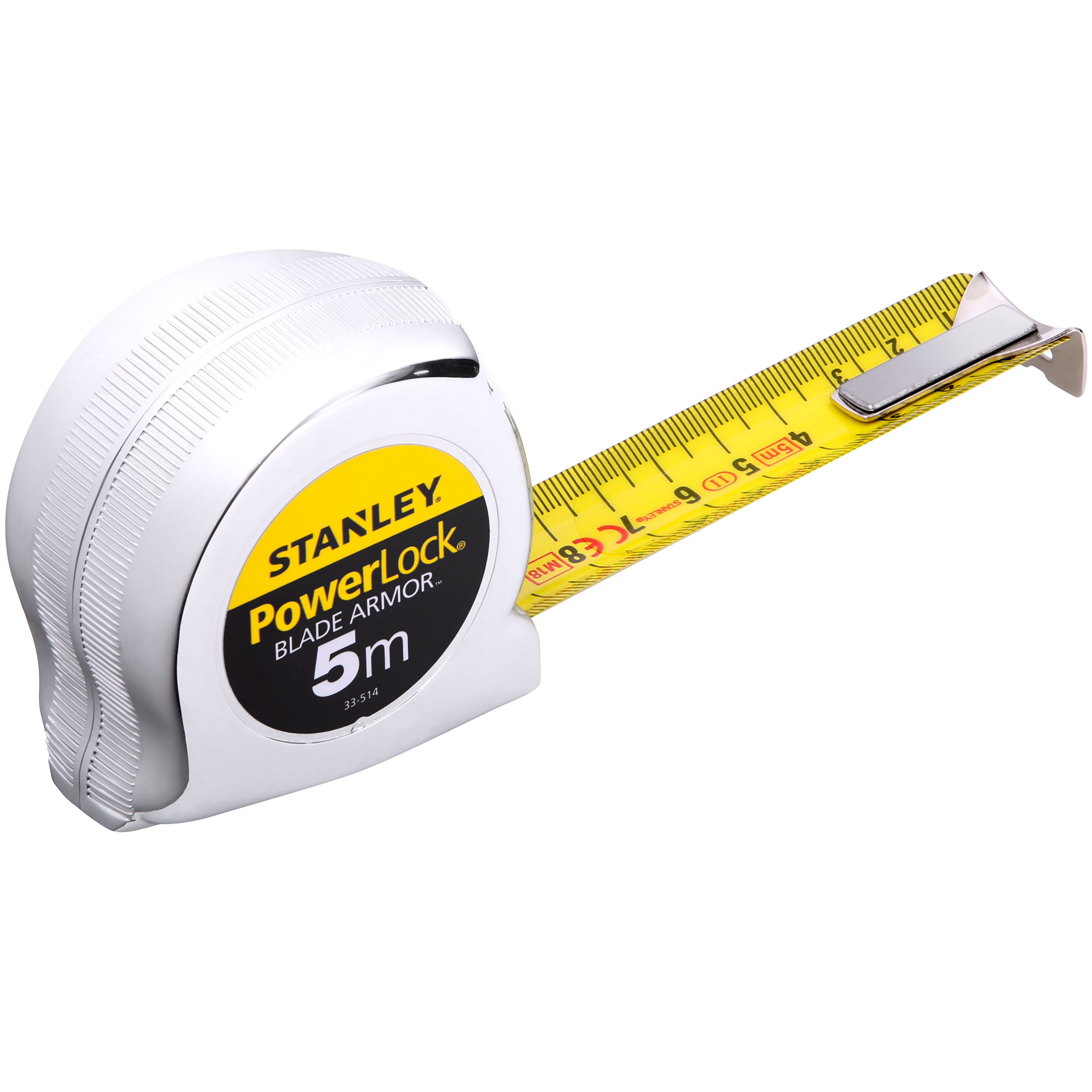 335140--335140 MIARA STALOWA MICRO POWERLOCK 5M*25MM BA [K]Cechy:Termoplastyczna powłoka BladeArmor zabezpiecza pierwsze 7,5 cm taśmy redukując w 95% możliwość jej złamaniaChromowana obudowa z tworzywa odpornego na wstrząsyTaśma pokryta folią MYLAR, kt&a