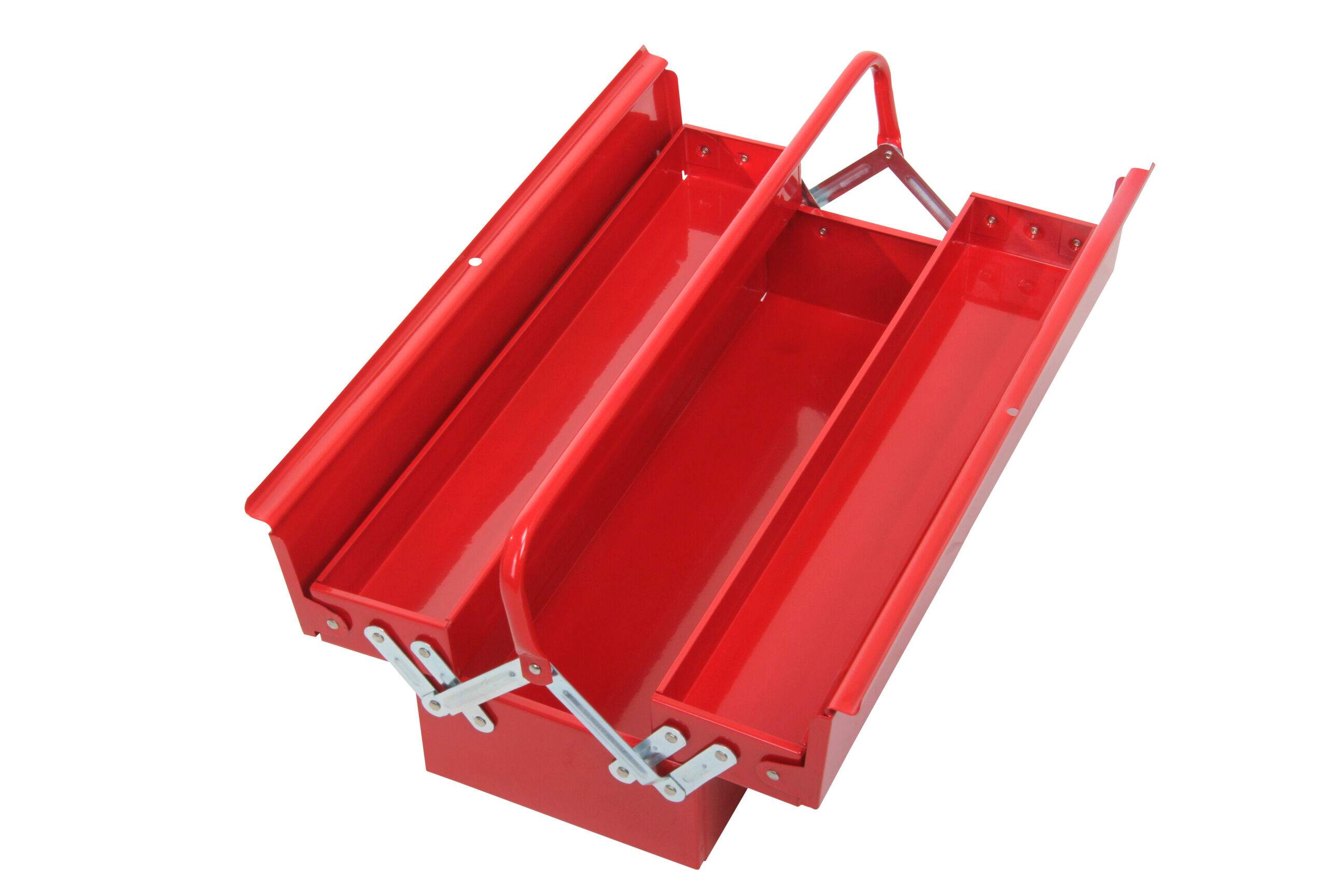 33554--Skrzynka narzędziowa metalowa 530mm 3-częściowa, proline
