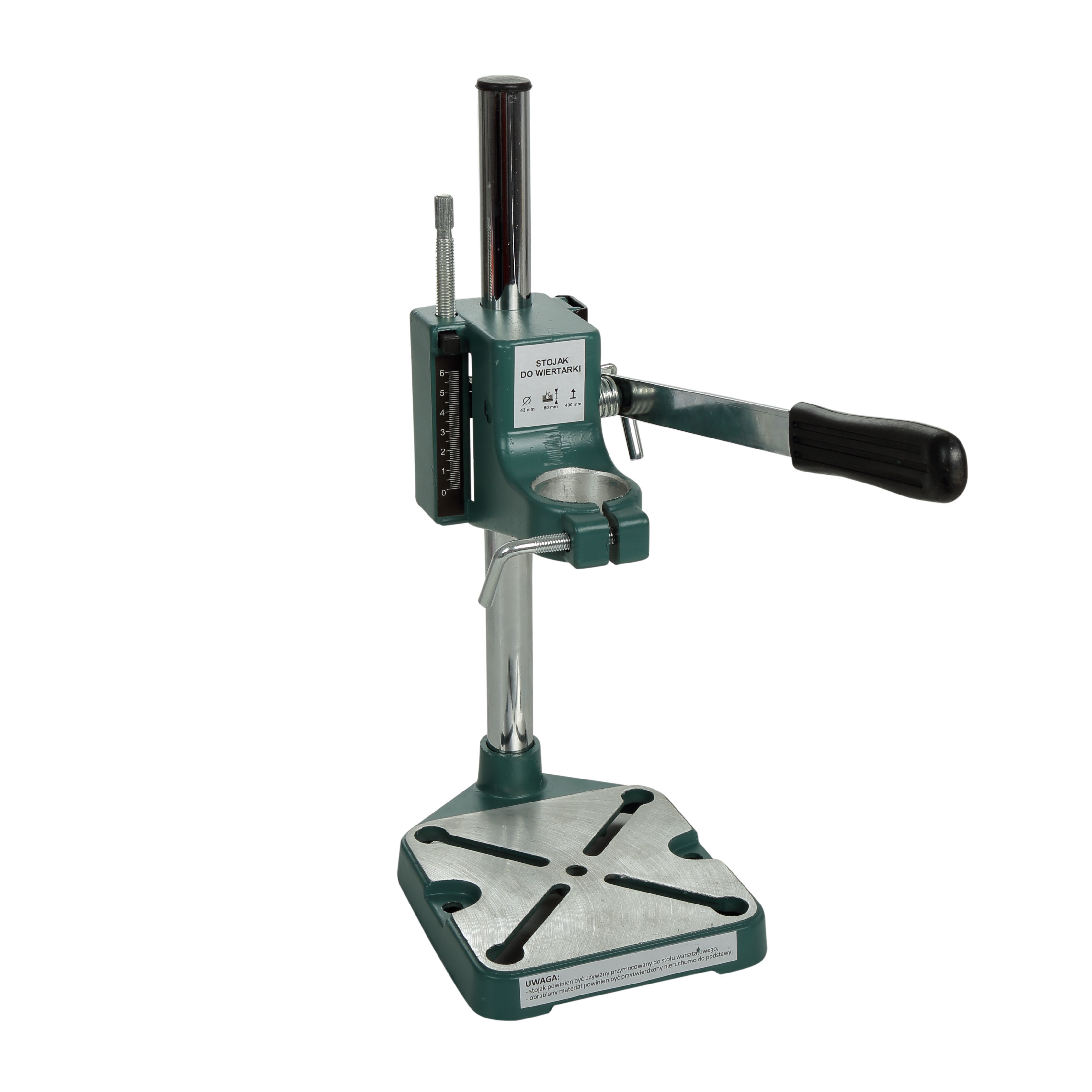 33732--Stojak do wiertarki 400mm z ograniczn. głębokości wiercenia