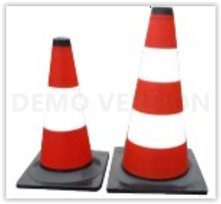 35583--35583 Pachołek drogowy biało-czerwony 50 cm odblaskowyPachołki drogowe (Road Bollard) Profix wykonano z wysoko udarowego tworzywa odpornego na uszkodzenia mechaniczne. Duża stabilna podstawa utrzymuje pachołek drogowy w odpowiedniej pozycji. Pasy z f