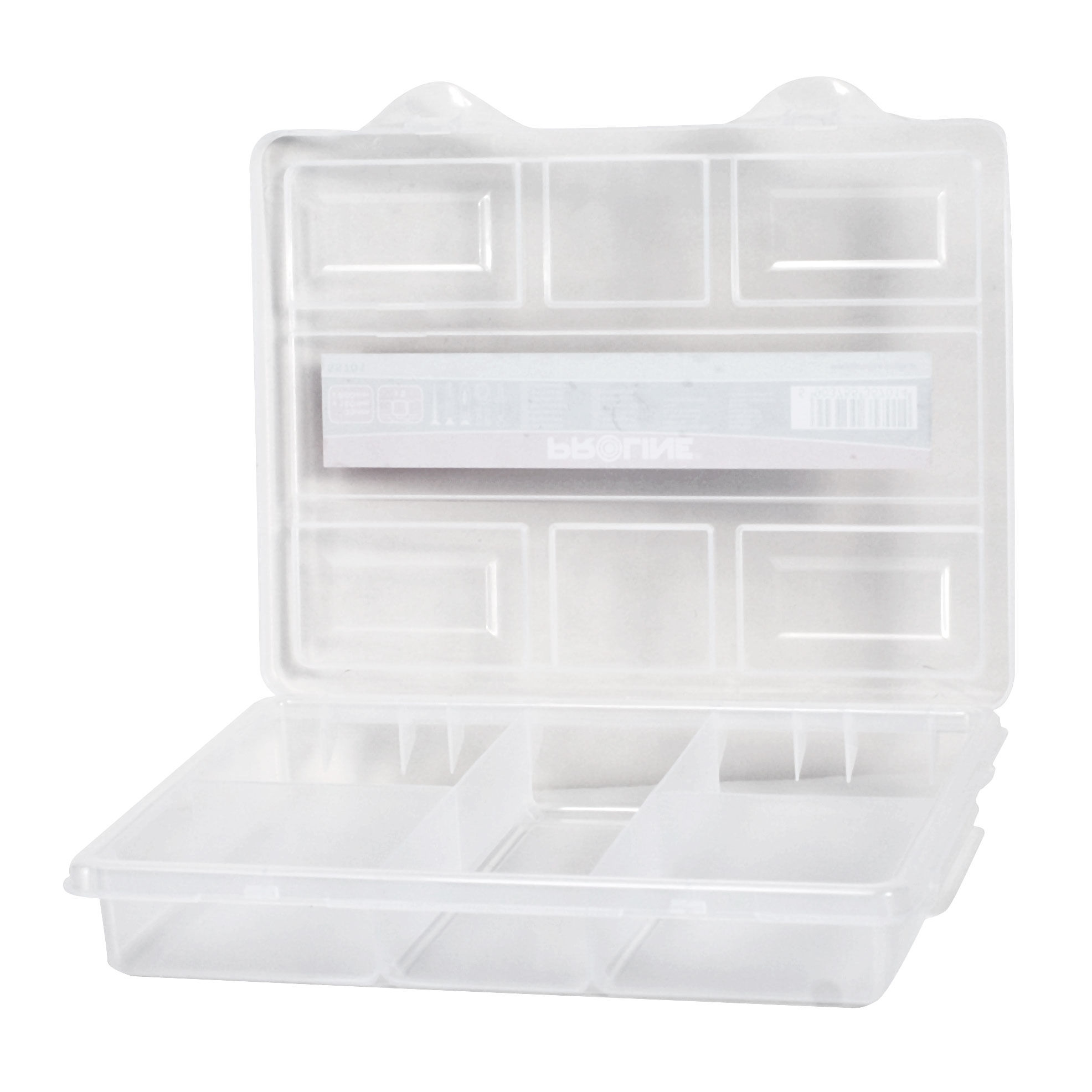 35701--35701 Organizer 5 przegr&amp;oacute;dek, 35x160x200 mm, ProlinePojemnik idealny do przechowywania drobnych przedmiot&amp;oacute;w typu śrubki, nakrętki, podkładki, wkręty, kołki itp.Organizer z 5-cioma przezroczystymi przegr&amp;oacute;dk