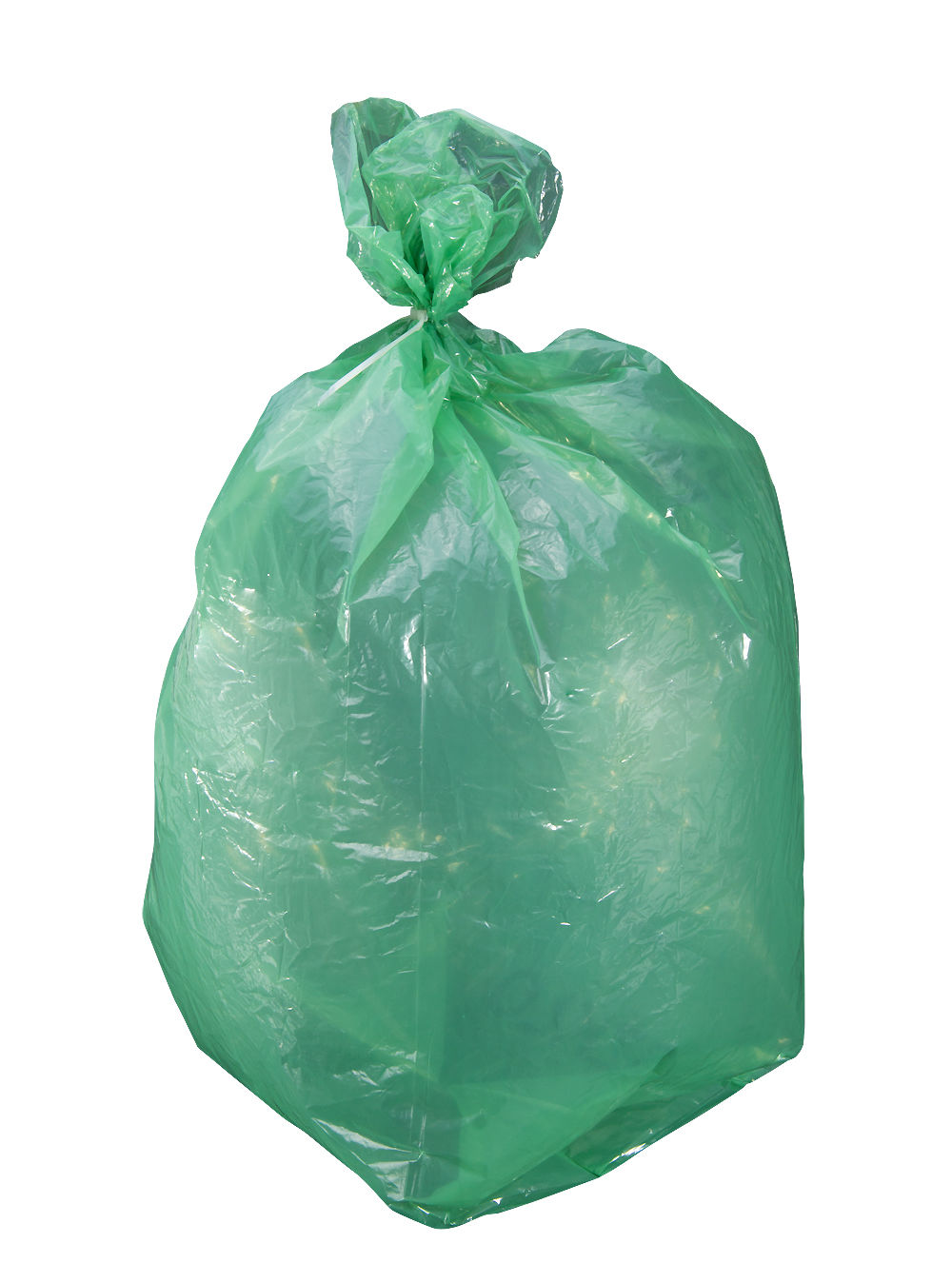 41205--Worki na śmieci ldpe 120l ziel. rolka 10szt. segr., proline