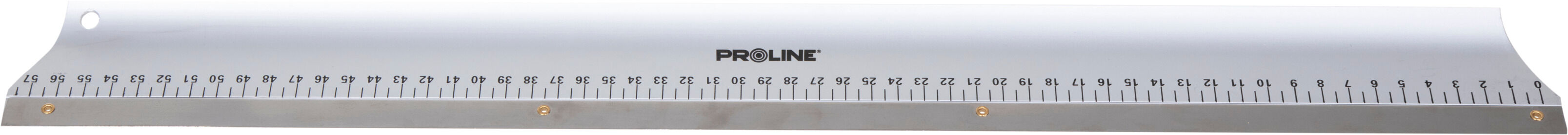41309--Listwa do przycinania tapet,3 stopniowa,alu.,585 mm, proline