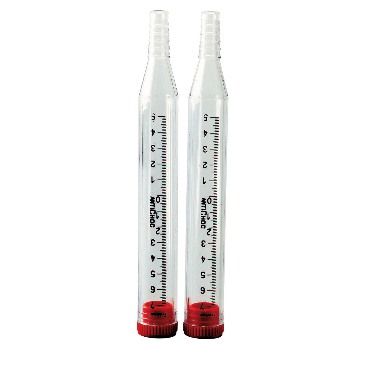 424300--Fiolki cylindryczne do poziomnicy wodnej 20cm szt.2 [k]