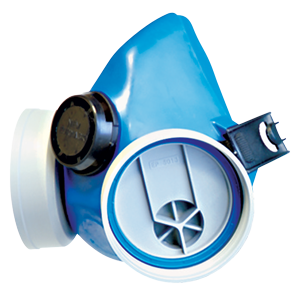 46063--Półmaska silikonowa eurmask new (2 pochłaniacze)