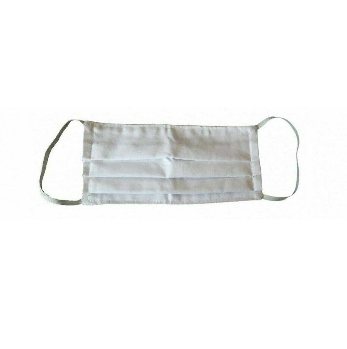 46091--Maska jednowarstwowa bawełn.165*105mm z gumkami opak.100szt